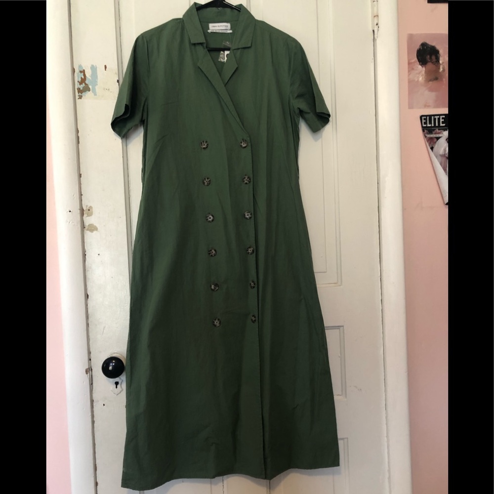 Button up dress